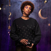 Sweatshirt Typographie du bol d'Halloween