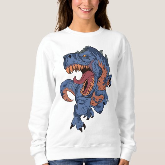 Sweatshirt Tyrannosaurus Rex Le Meilleur T-Rex De Clash® Rule (Devant)