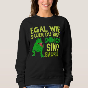 Sweatshirt Tyrannosaurus Saur Dinosaure Cholérique Angry Dino
