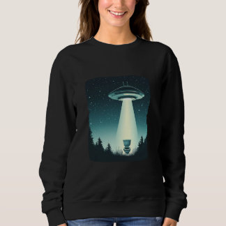Sweatshirt UFO Beams Up a Toilet for an Out-of-This-World Bus