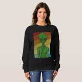 Sweatshirt UFO Conspiracy Alien Alien Conspiracy Theoryist (Devant entier)