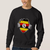 Sweatshirt Uganda Flag (Devant)
