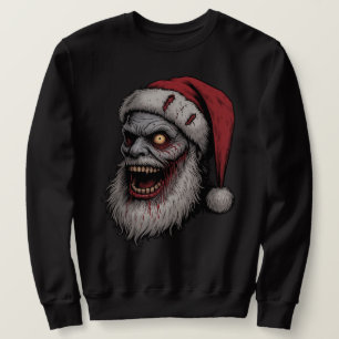 Sweatshirt Ugly Santa Merry Stabmas — Noël d'horreur