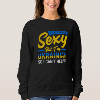 Sweatshirt Ukraine Humour Pour Hommes Drôle Ukrainien