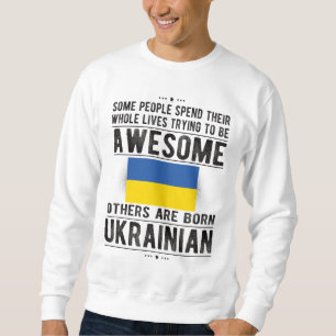 Sweatshirt Ukrainian Flag Ukraine Heritage Ukrainian Roots