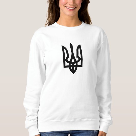 Sweatshirt Ukrainien Tryzub (Devant)