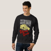 Sweatshirt Ultimate Uncle Greatest Papa Fête des pères Parfai (Devant entier)
