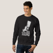 Sweatshirt Umpire Quotes  Baseball Softball Football Whistle (Devant entier)