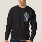 Sweatshirt Un astronaute atterrit sur l'espace Illustration (Devant)
