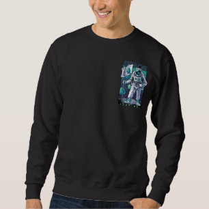 Sweatshirt Un astronaute atterrit sur l'espace Illustration