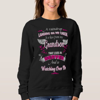 Sweatshirt Un Atterrissage En Pluie Sur Ma Joue Est Un Baiser