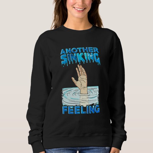Sweatshirt Un autre sentiment de naufrage (Devant)