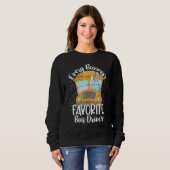 Sweatshirt Un chauffeur de bus scolaire préféré de chaque lap (Devant entier)