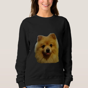 Sweatshirt Un Chien mignon Aime Un Poméranien
