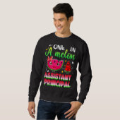 Sweatshirt Un Dans Un Melon Assistant Principal Watermelon (Devant entier)