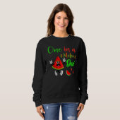 Sweatshirt Un Dans Un Melon Daddy Dada Watermelon Fruit Cool (Devant entier)