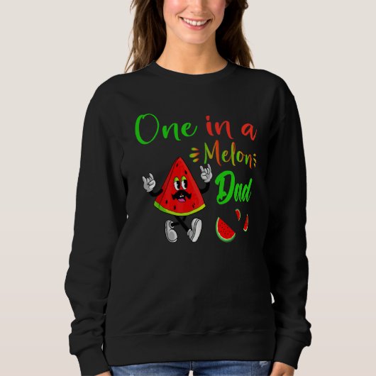 Sweatshirt Un Dans Un Melon Daddy Dada Watermelon Fruit Cool (Devant)