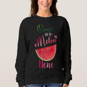 Sweatshirt Un Dans Un Melon Nene Waterlemon Summer Grandma