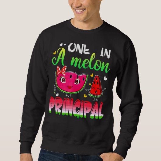 Sweatshirt Un Dans Un Melon Principal Watermelon (Devant)