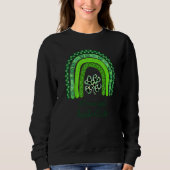 Sweatshirt Un enseignant chanceux St Patrick's Day Principal  (Devant)