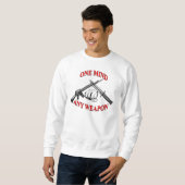 Sweatshirt Un esprit n'importe quelle arme MCMAP (Devant entier)