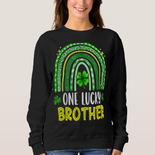 Sweatshirt Un Frère chanceux Funny Famille Saint Patrick's Da