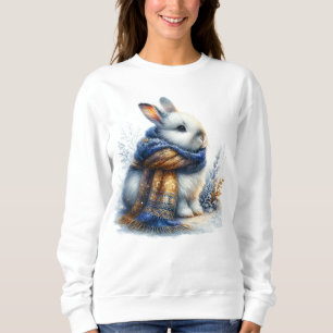 Sweatshirt Un Hiver Cosy Souhaite À Un Lapin Spécial