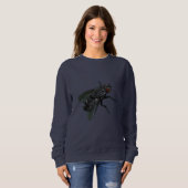Sweatshirt Un joli vol géant pour les amoureux des insectes (Devant entier)