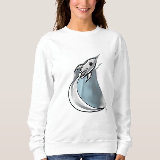 Sweatshirt Un lancement de fusée, (Devant)