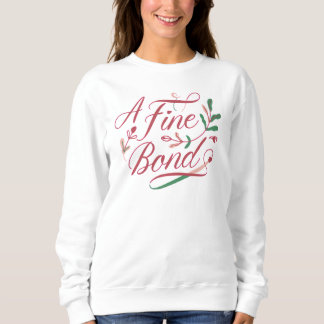 Sweatshirt Un Lien Fin – Citation Minimale pour la Saint-Vale