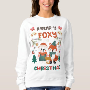 SWEATSHIRT UN NOËL FOXY OURS !