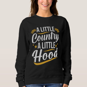 Sweatshirt Un Petit Pays Un Petit Peu Hood Music Graphisme
