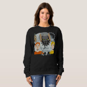 Sweatshirt Un Pitbull Américain À Londres (Devant entier)