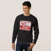 Sweatshirt Un plus grand marteau (Devant entier)