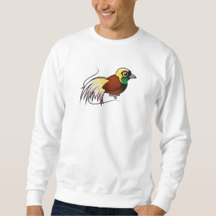Sweatshirt Un plus grand Oiseau-de-paradis de Birdorable