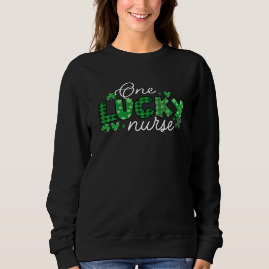 Sweatshirt Un Professeur Heureux Buffalo Plaid Enseignant St (Devant)