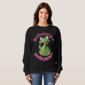 Sweatshirt Un reptile de serpent (Devant entier)