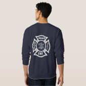 Sweatshirt Un sapeur-pompier EMT (Dos entier)
