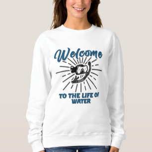 Sweatshirt Un Sauveteur Parfait - Bienvenue Dans La Vie De L'