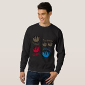 Sweatshirt Un Sloth Deux Slots (Devant entier)
