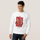 Sweatshirt Un véritable Marocain (Devant entier)