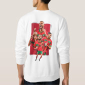 Sweatshirt Un véritable Marocain (Dos)