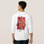 Sweatshirt Un véritable Marocain (Dos entier)