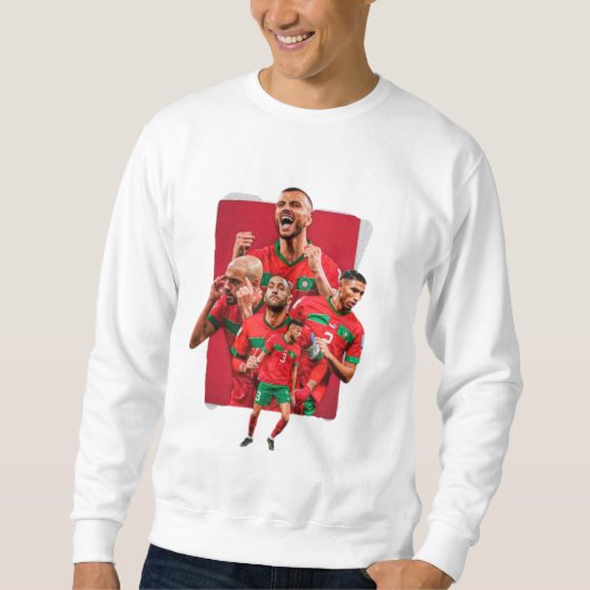 Sweatshirt Un véritable Marocain (Devant)