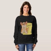 Sweatshirt Un vrai ami Welsh Corgi 284 (Devant entier)