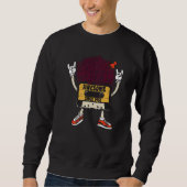 Sweatshirt Unapologetically black awesome since 1951 african (Devant)