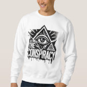 Sweatshirt Uncover the conspiracy (Devant)
