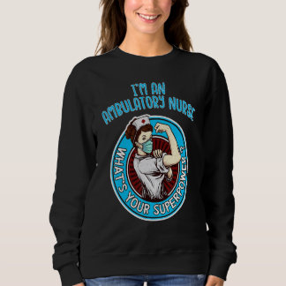 Sweatshirt Under Scrub Shirt Ambulatory Nurse Undersrcub Appa