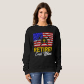 Sweatshirt Underground Mining Retired American Coal Miner 1 (Devant entier)