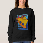 Sweatshirt Underwater submarine sea (Devant)